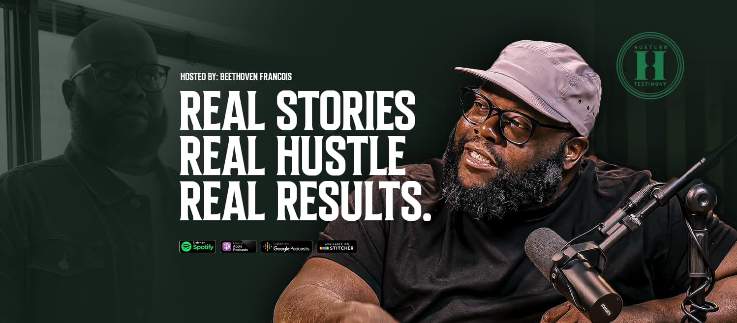 Hustler Testimony produced by Podcast Space Plus
